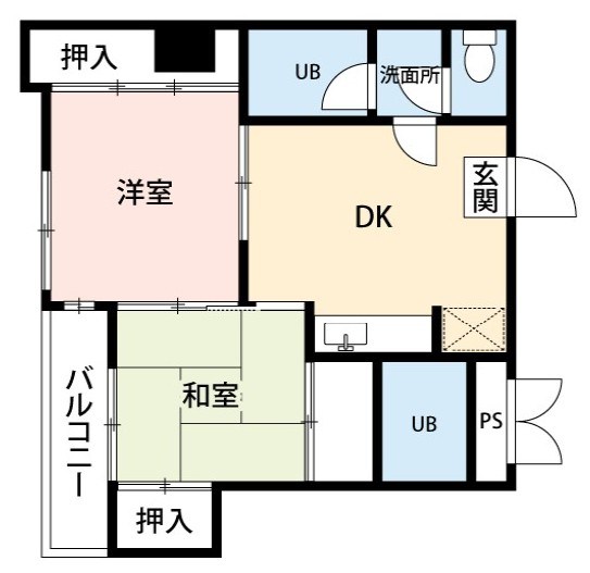 JLBグランエクリュ五反野 間取り
