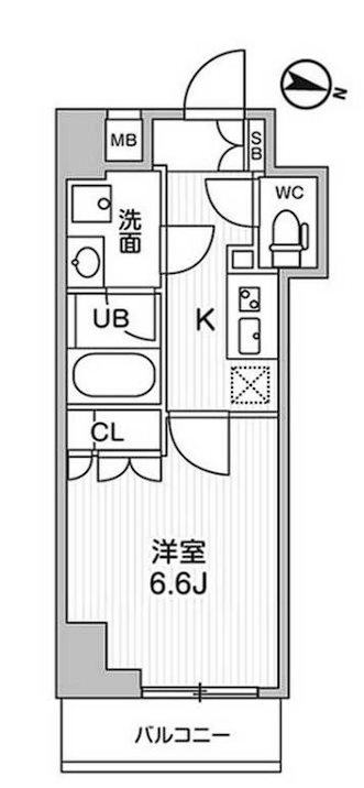 コンフォリア・リヴ千住 間取り