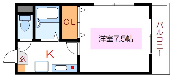 カーサフローラ  間取り