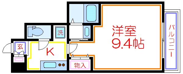 パルコート西新井   間取り