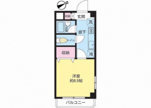 リバージュ北千住  間取り