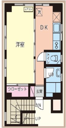 ベルデンビル水天宮 間取り