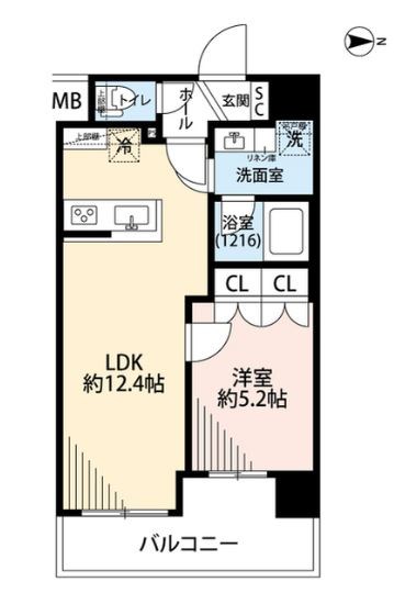 プレール・ドゥーク森下Ⅲ  間取り