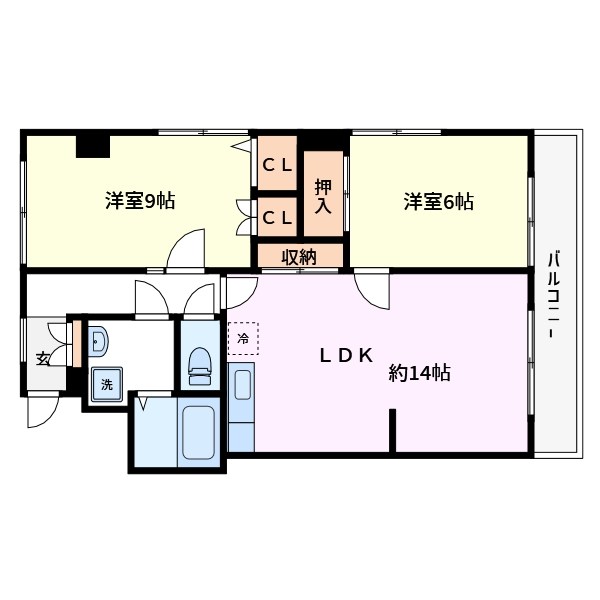 パークヒル東和 間取り