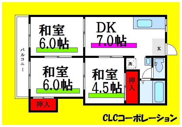 桜ビラＡ 間取り