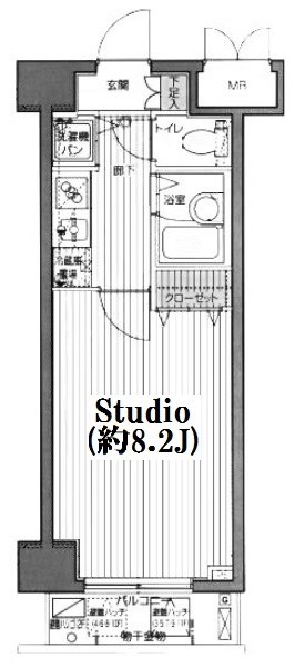 グランドガーラ日本橋茅場町 間取り