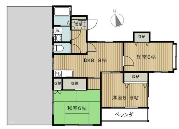 コアハイツⅡ 間取り