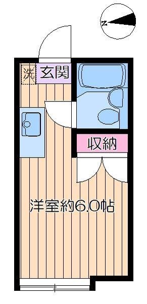 キャピタル北綾瀬B 間取り