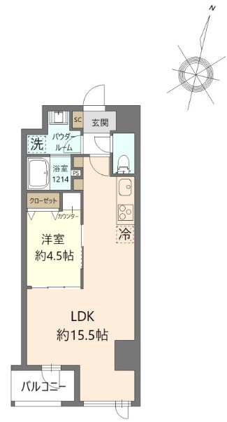 PARK　SIDE　VILLA 間取り