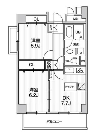 第6鳥塚ビル 間取り