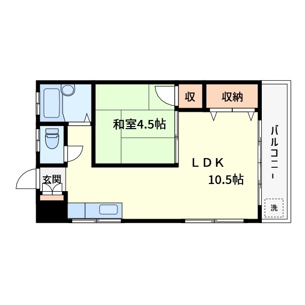 コーポ東和 間取り