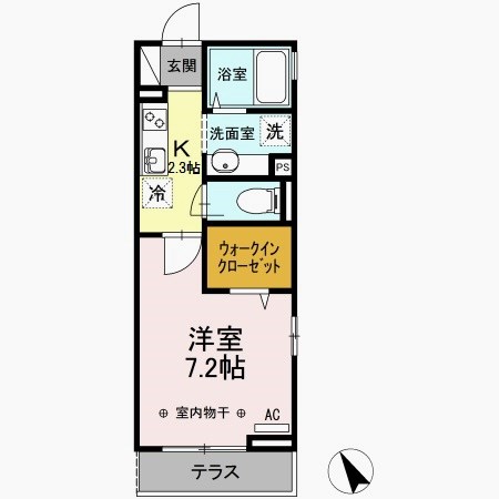 コーポ盛 間取り