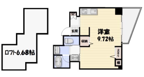 Likes梅田 間取り