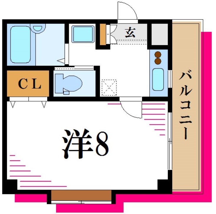 アクア瑞江 間取り