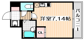 レジディア三越前 間取り