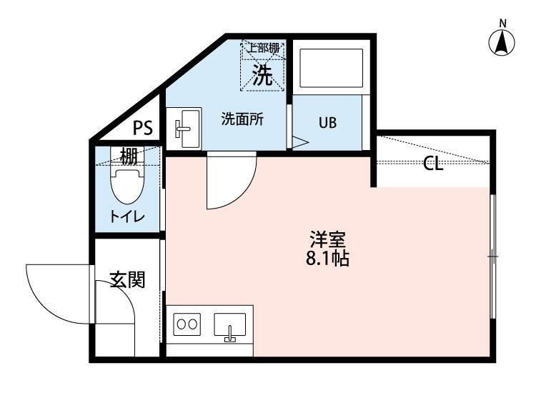 Axis西日暮里 間取り