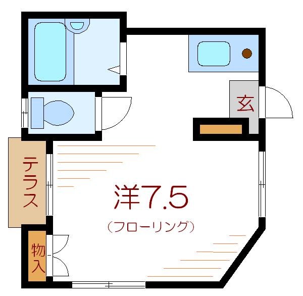 千翔ハイツ 間取り