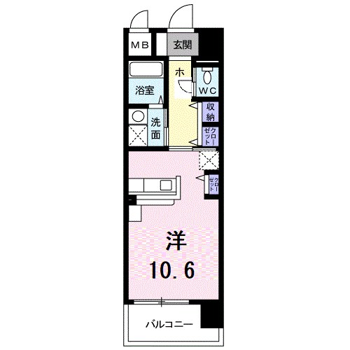 イーストエクラン 間取り