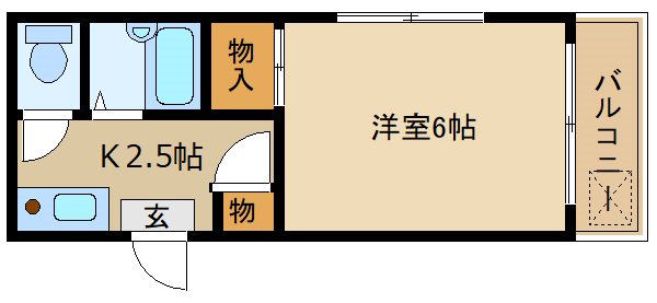 ヒカリハイツ 間取り