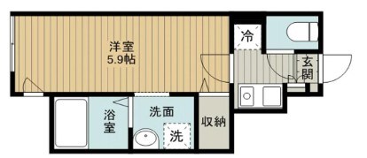 レベアス北千住  間取り