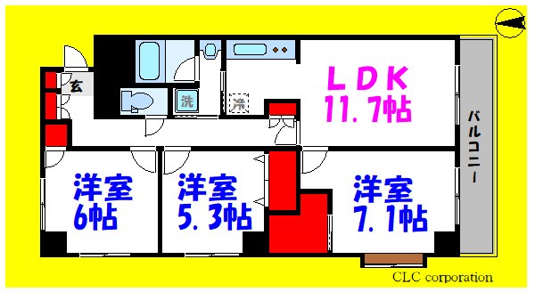 アルトジャルダン 間取り