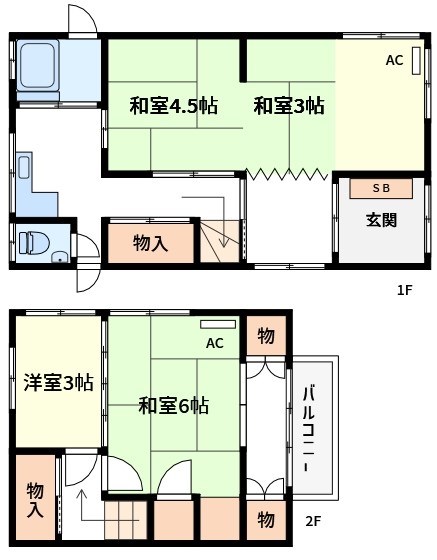 南千住５丁目貸家 間取り