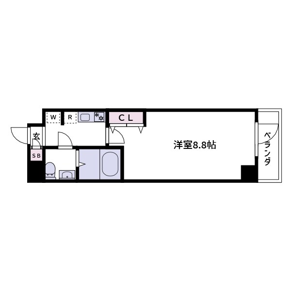 アルファコート瑞江 間取り