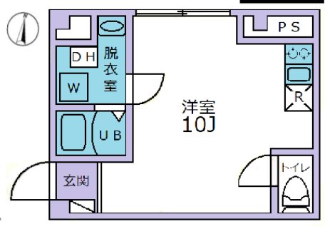 ルーナクレシェンテ日暮里 間取り
