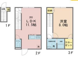 カインドネス南砂町  間取り
