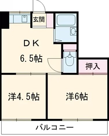 ニューアライⅡ 間取り