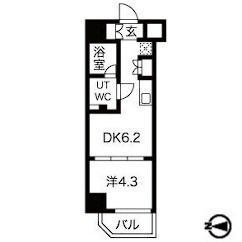 マテリア千住大橋  間取り