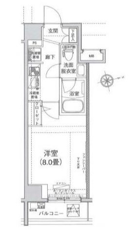 アイル東京深川 間取り