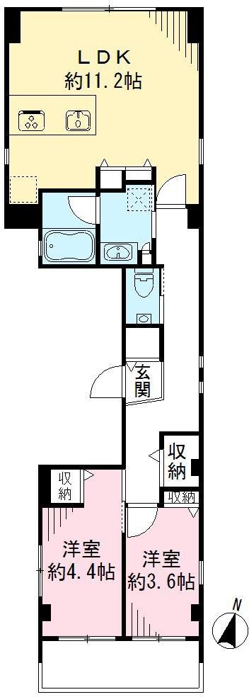 I Terrace 上野桜木 間取り