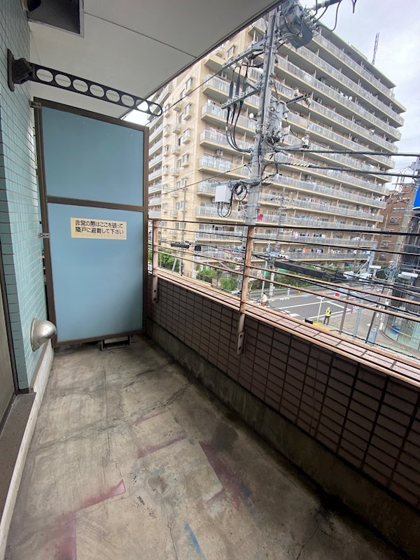 ミコノス ベランダ