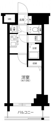グランシアタワー亀戸  間取り