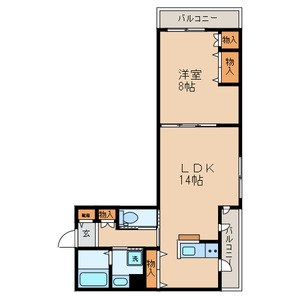 グランメゾン根岸  間取り