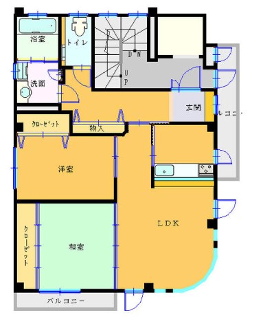ファインビュー・サンコー 間取り