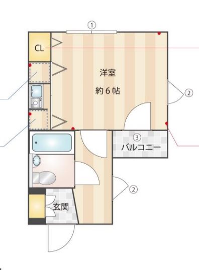 アマックス王子 間取り