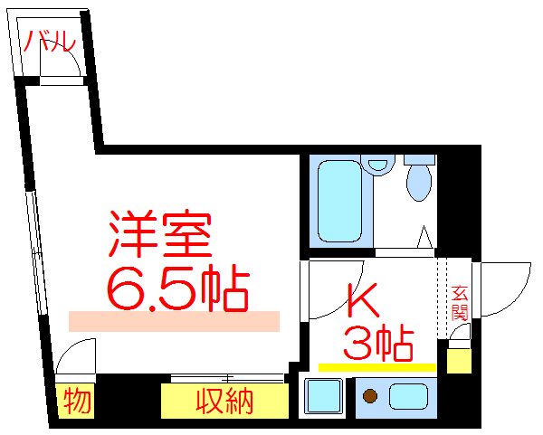 ランバレー元浅草 間取り