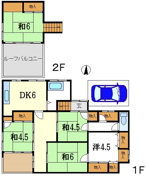 パークハイム江北  間取り