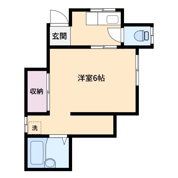 関アパートⅡ 間取り