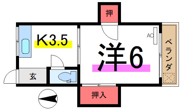 共栄ビル 間取り