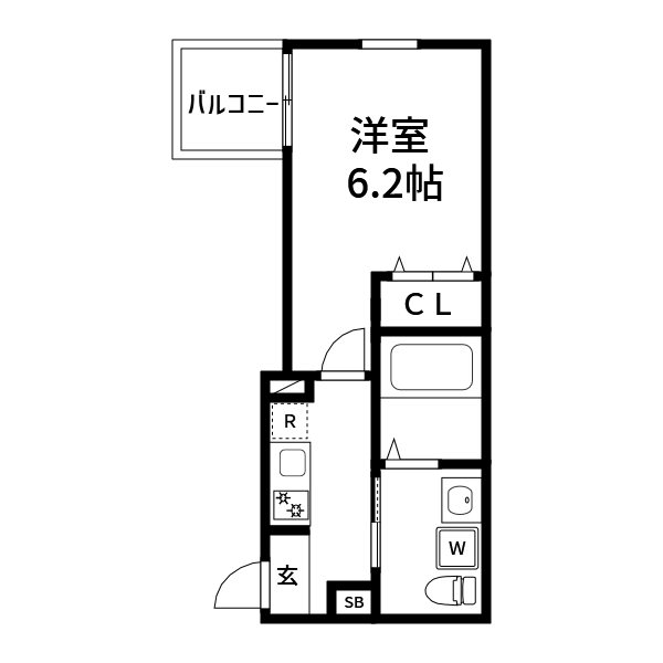 サンブリヤ西瑞江 間取り