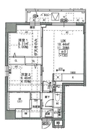 Alivis西葛西sulista 間取り