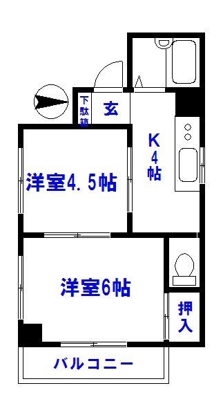 ラ・フローレンス  間取り