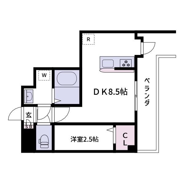 アルファコート瑞江 間取り