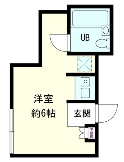ヴィラ堀船B棟 間取り