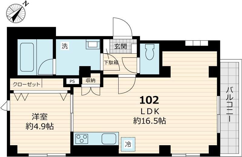 ブルーム道灌山 間取り