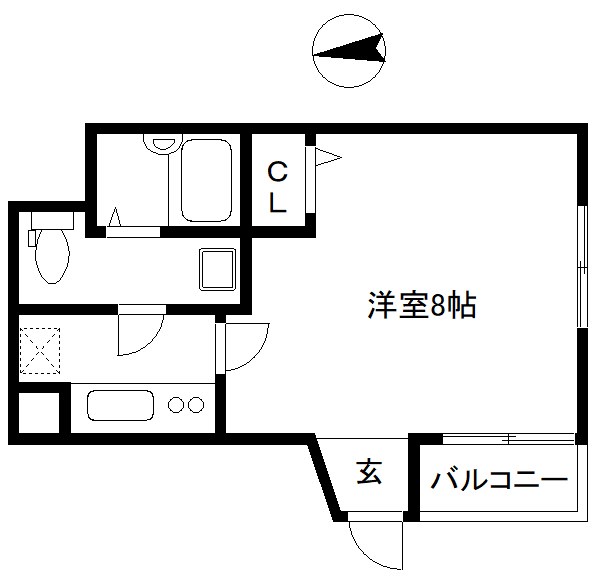 PARKLANE西大島 間取り