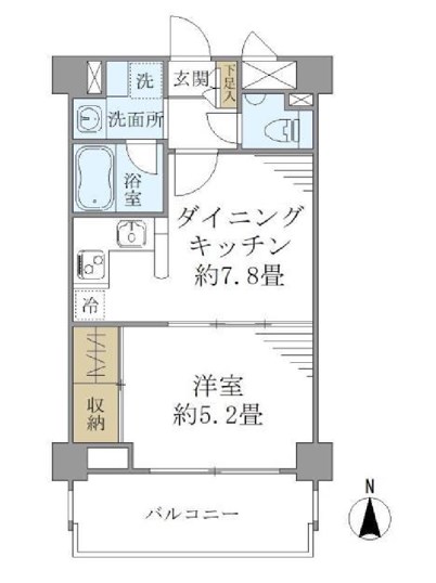 カナルグランデ  間取り
